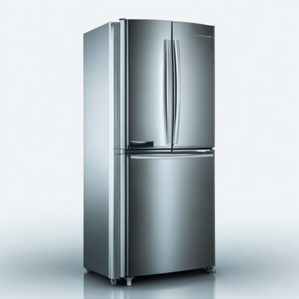 CoolSense Vision X – KI-Kühlschrank mit Touchscreen & Lebensmittelmanagement